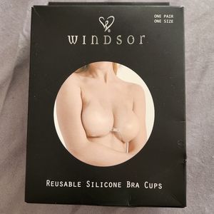 NEW Windsor REUSABLE SILICONE BRA CUPS